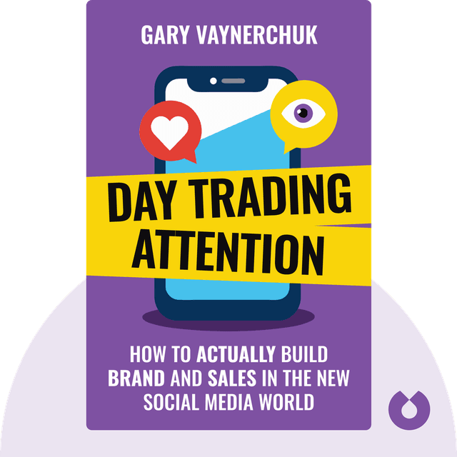 Day Trading Attention audiobook cover - Build Brand and Sales in the New Social Media World