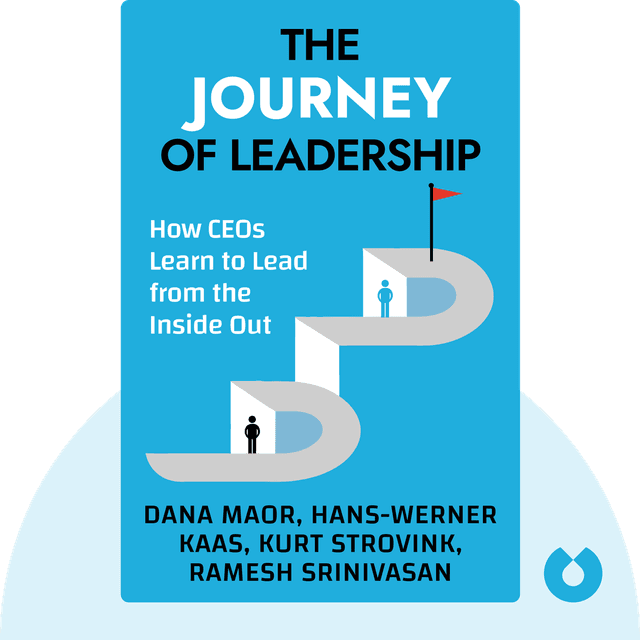 The Journey of Leadership audiobook cover - How CEOs Learn to Lead from the Inside Out