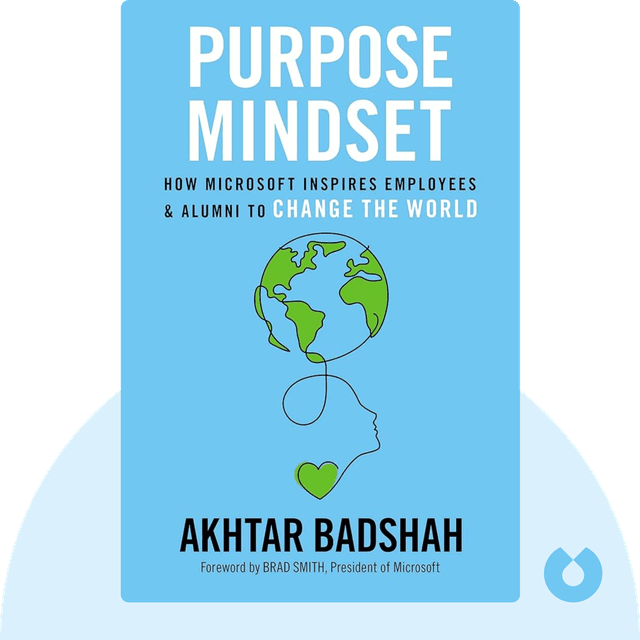 Purpose Mindset audiobook cover - How Microsoft Inspires Employees and Alumni to Change the World