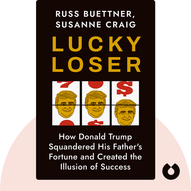 Lucky Loser audiobook cover - How Donald Trump Squandered His Father's Fortune and Created the Illusion of Success