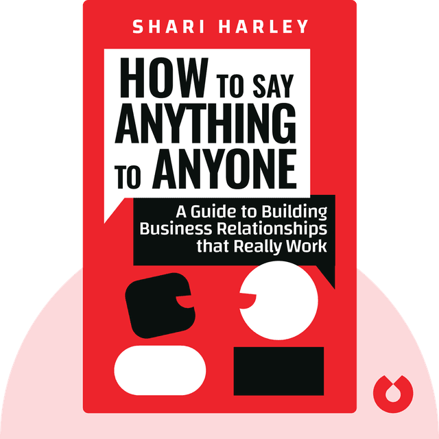 How to Say Anything to Anyone audiobook cover - A Guide to Building Business Relationships that Really Work