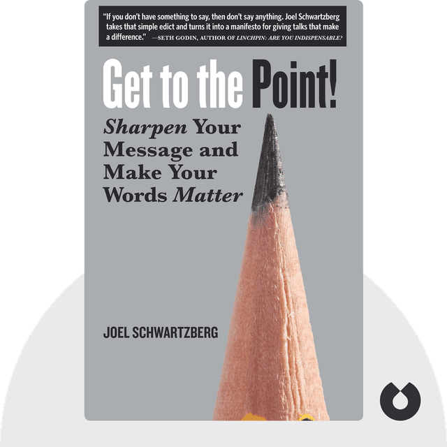 Get to the Point! audiobook cover - Sharpen Your Message and Make Your Words Matter