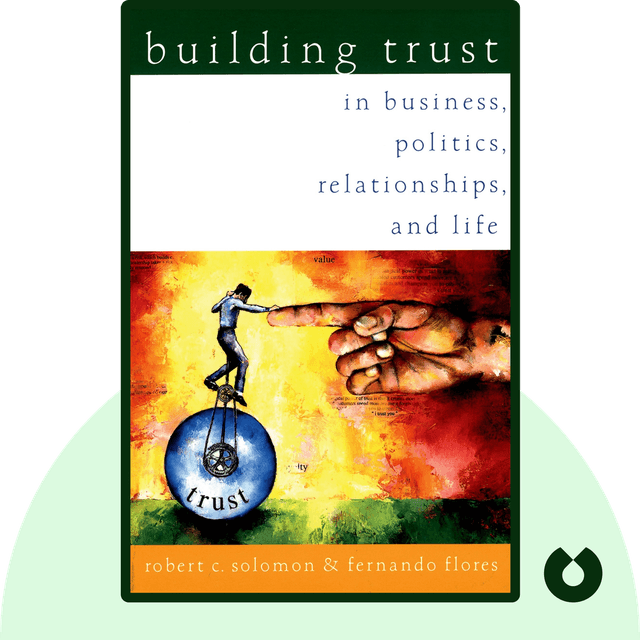 Building Trust audiobook cover - In Business, Politics, Relationships, and Life