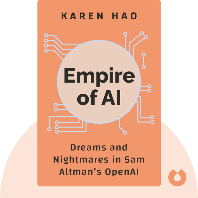 Empire of AI audiobook cover - Dreams and Nightmares in Sam Altman's OpenAI