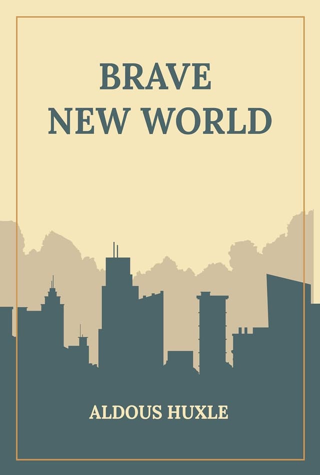 Brave New World (Full Version) audiobook cover - In a future where babies are engineered on assembly lines and happiness is enforced by conditioning and pleasure, one man’s unease cracks the glossy surface—exposing what a society gains, and loses, when comfort replaces conscience, art, and freedom.