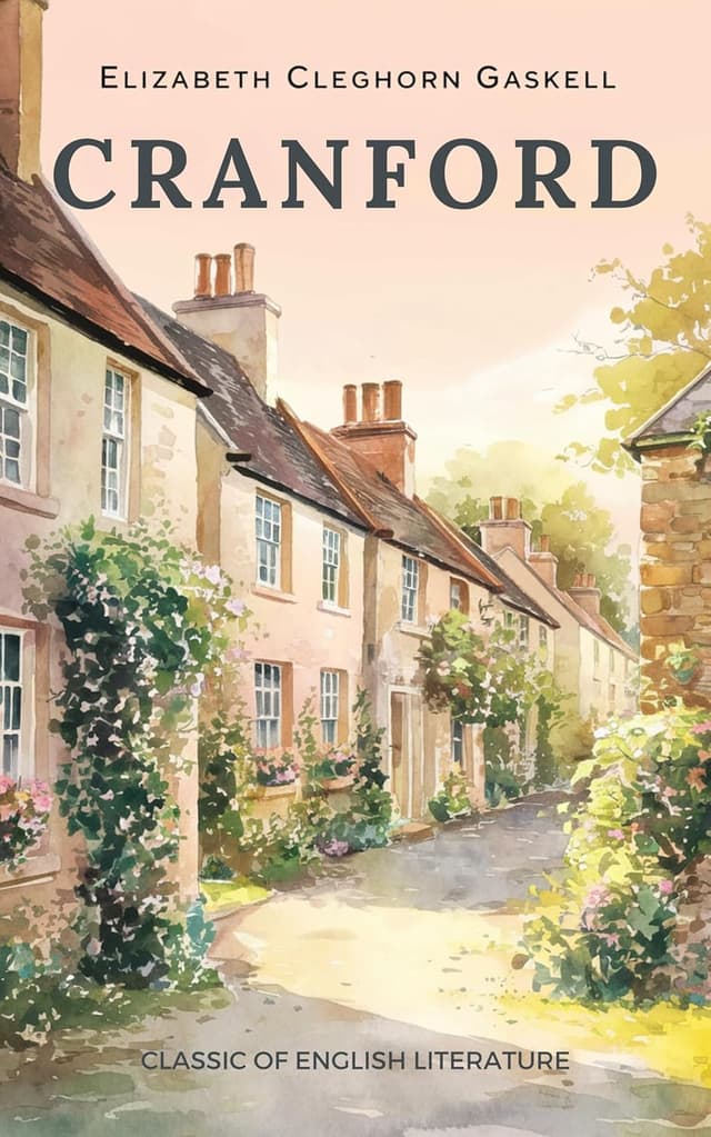 Cranford (Full Version) audiobook cover - In the quiet English town of Cranford—where ladies rule, poverty is politely unspoken, and visiting hours are law—a newcomer’s plainspoken kindness upends delicate proprieties, revealing a community sustained by humor, pride, and unexpectedly fierce compassion.