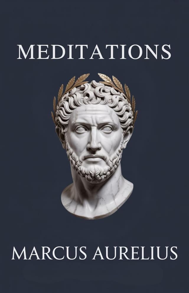 Meditations (Full Version) audiobook cover - Written in the intervals of war and governance, these private notes let you listen in as Rome’s philosopher-emperor trains his mind for duty, loss, and temptation—seeking steadiness, compassion, and freedom from fear in a world he cannot control.