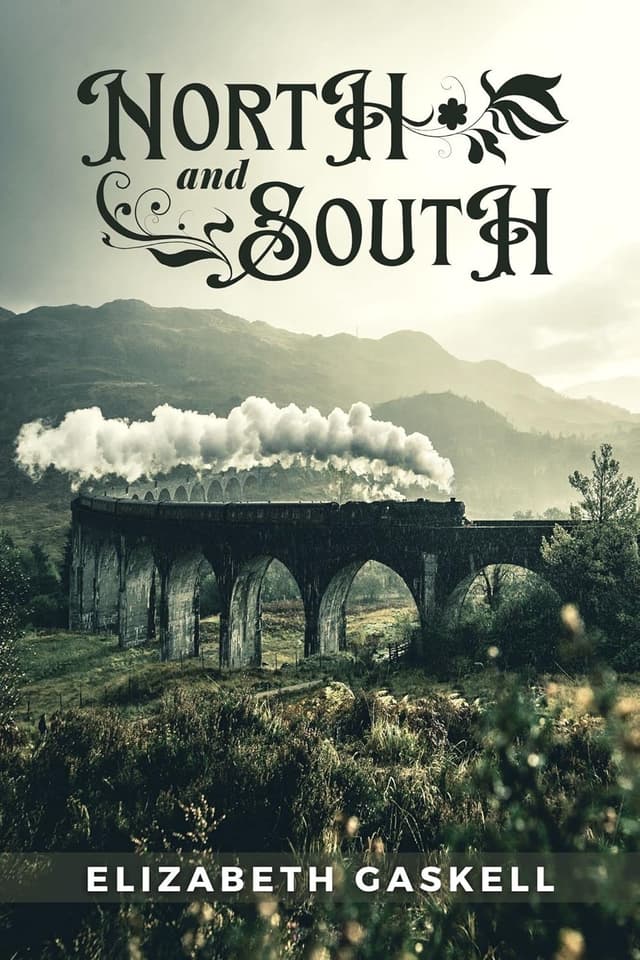 North and South (Full Version) audiobook cover - When sheltered Margaret Hale leaves the comfort of southern England for a harsh industrial town in the North, she is drawn into clashes of class, faith, and desire—discovering that moral courage and tenderness can be revolutionary forces.