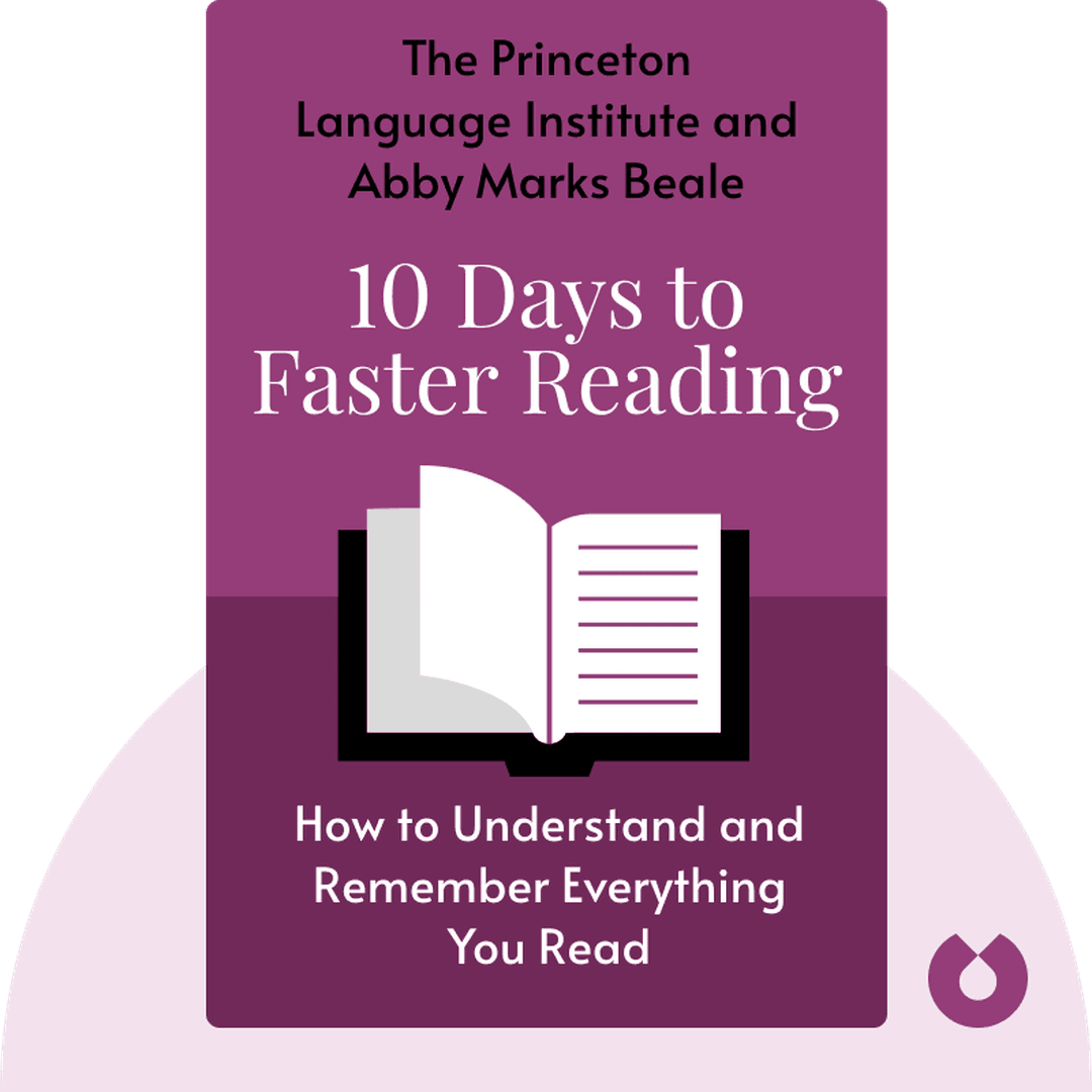 10 Days to Faster Reading cover