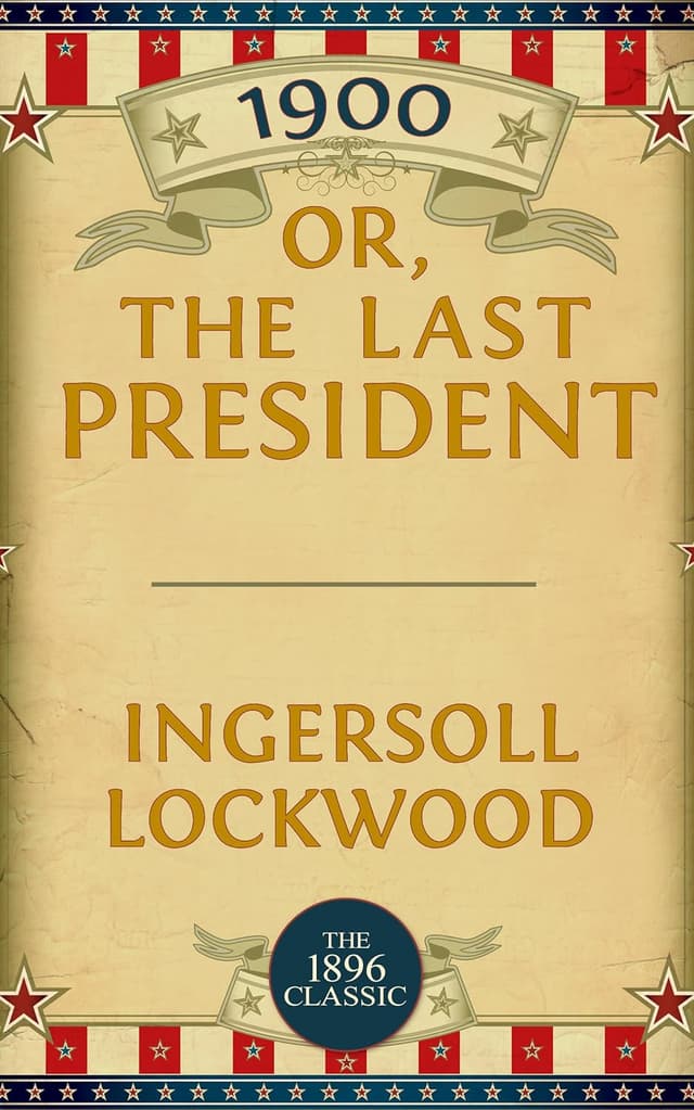 1900: or, The Last President audiobook cover - A populist wave sweeps a young president into power. Silver becomes king, markets convulse, and crowds flood Washington as the century turns. Then, at midnight, the Capitol’s dome explodes—and the Republic of Washington ends.