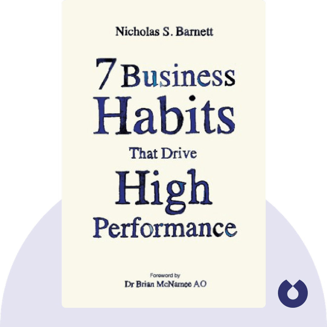 7 Business Habits That Drive High Performance cover