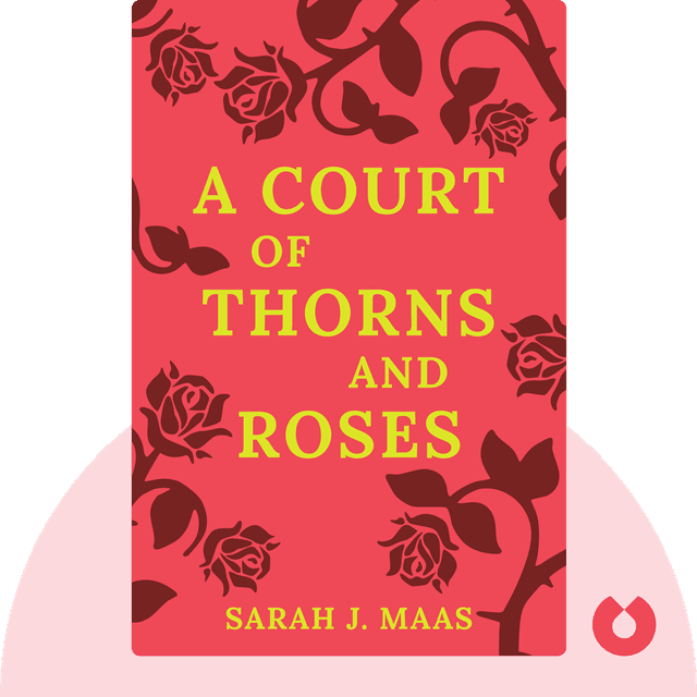A Court of Thorns and Roses audiobook cover - A Fantasy and Romance Novel Filled With Dangerous Faeries