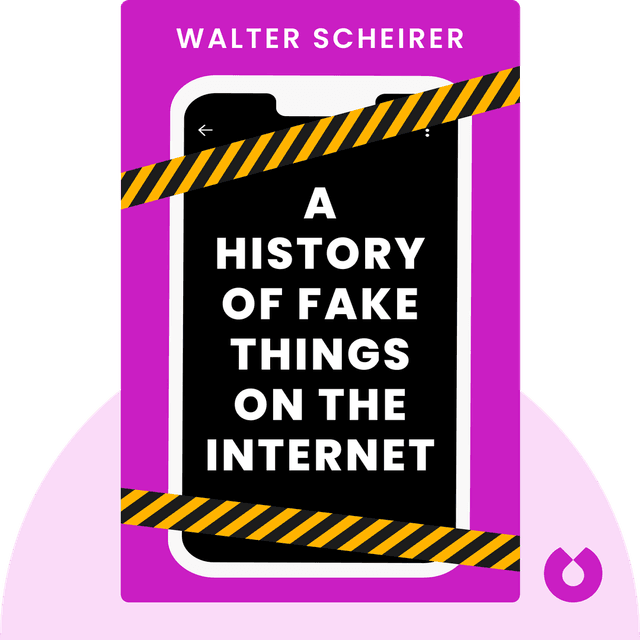 A History of Fake Things on the Internet audiobook cover - From Hoaxes to Deepfakes