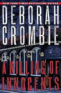 A Killing of Innocents audiobook cover - A young doctor is stabbed in the glow of a London square. By dawn, a second body appears. Superintendent Duncan Kincaid, DI Jasmine Sidana, and Gemma James chase a killer whose motive is buried in grief, pride, and a long-ago medical failure.