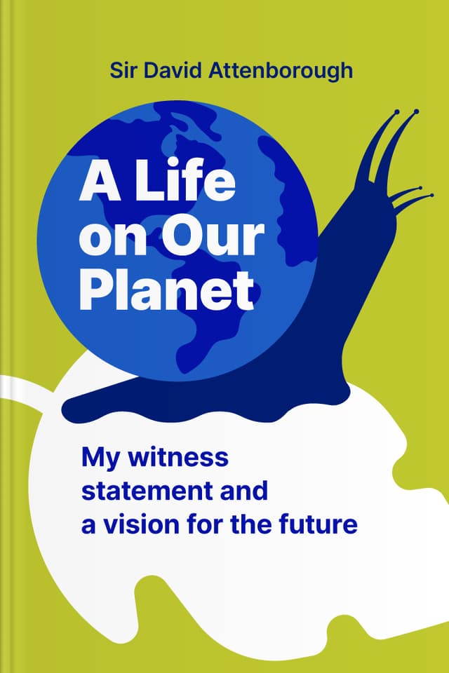 A Life on Our Planet audiobook cover - In a changing world, biodiversity is more than beauty—it is the living system that steadies climate, feeds communities, and protects the future, and this gentle journey explores how everyday choices and bold collective action can help restore balance.