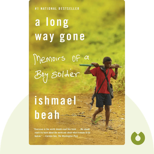 A Long Way Gone audiobook cover - Memoirs of a Boy Soldier