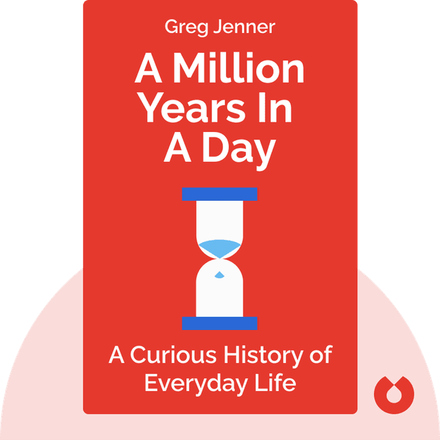 A Million Years In A Day audiobook cover - A Curious History of Everyday Life From the Stone Age to the Phone Age
