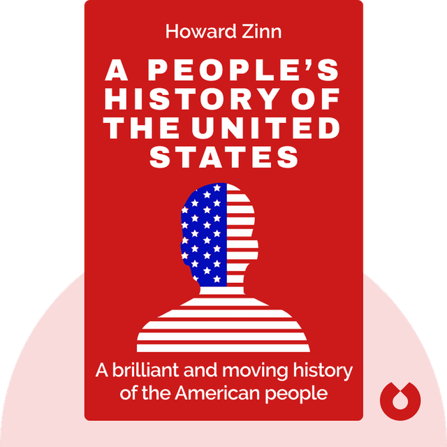 A People’s History of the United States audiobook cover - A brilliant and moving history of the American people