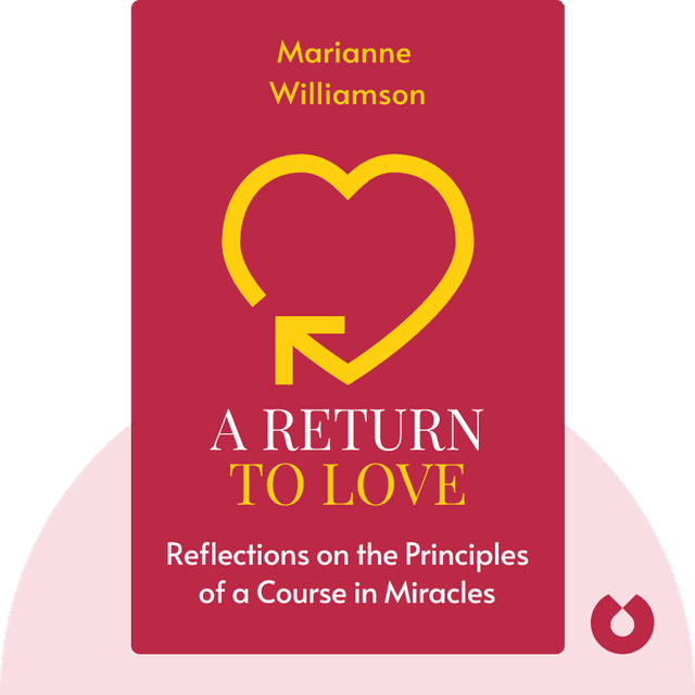 A Return to Love audiobook cover - Reflections on the Principles of a Course in Miracles