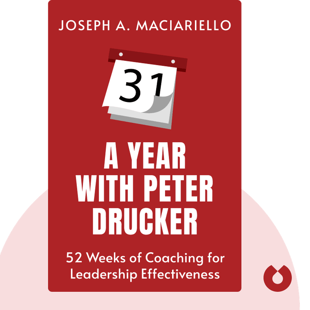 A Year with Peter Drucker cover