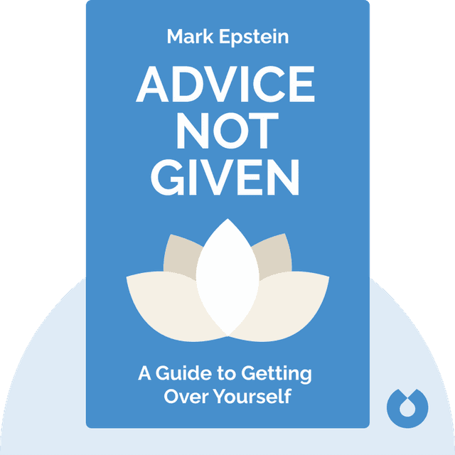 Advice Not Given audiobook cover - A Guide to Getting Over Yourself