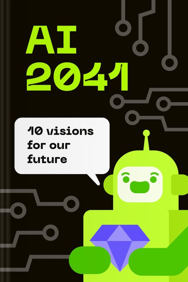 AI 2041 audiobook cover - Step gently into a near future where artificial intelligence can heal, help, and connect us—yet can also mislead, surveil, and divide us—so we can meet 2041 with clearer eyes, steadier choices, and real influence over what comes next.
