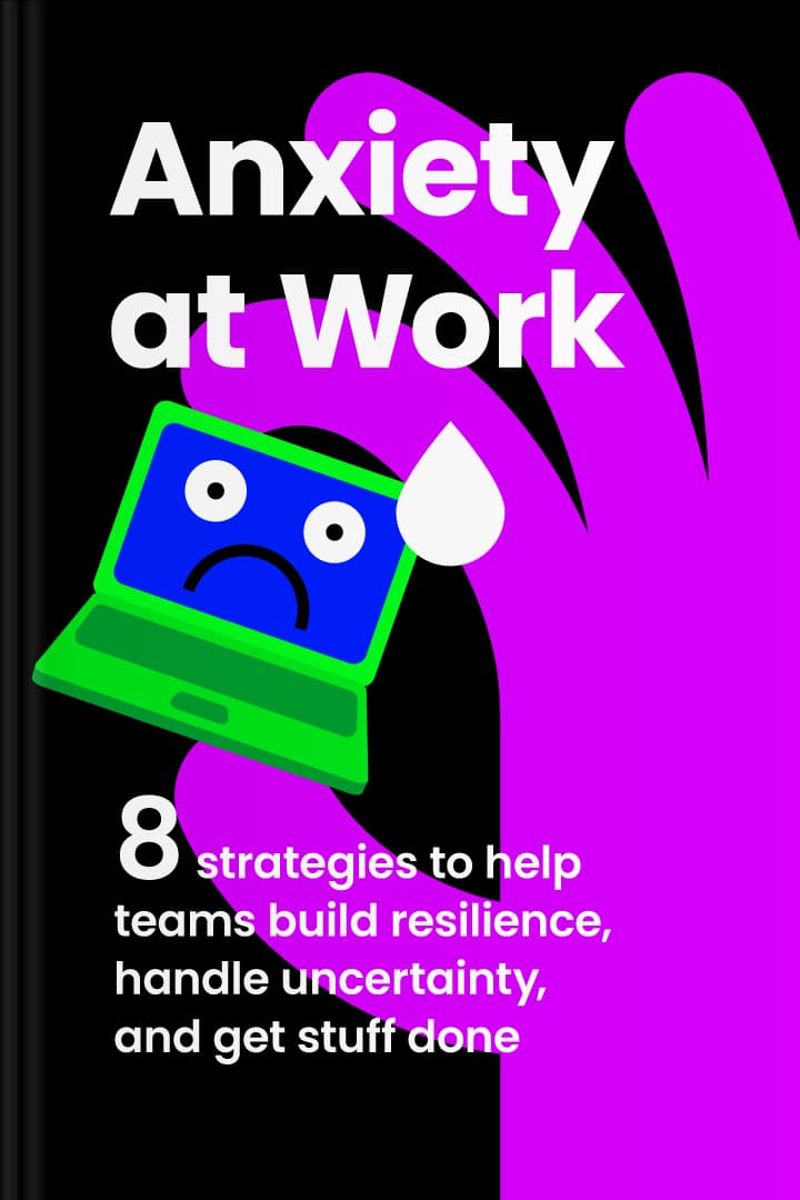 Anxiety at Work cover