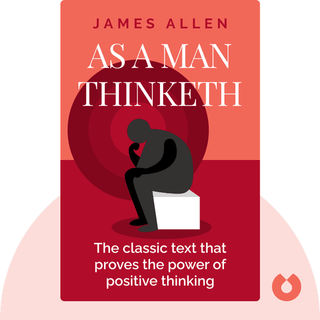 As A Man Thinketh audiobook cover - The classic text that proves the power of positive thinking