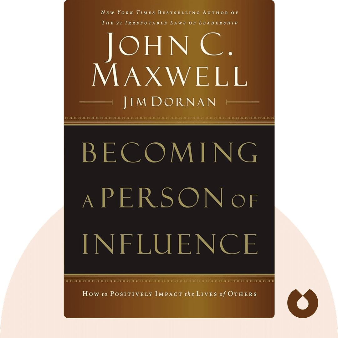 Becoming a Person of Influence cover