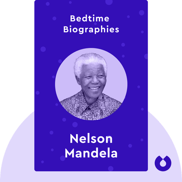 Bedtime Biography: Long Walk to Freedom audiobook cover - The Autobiography of Nelson Mandela