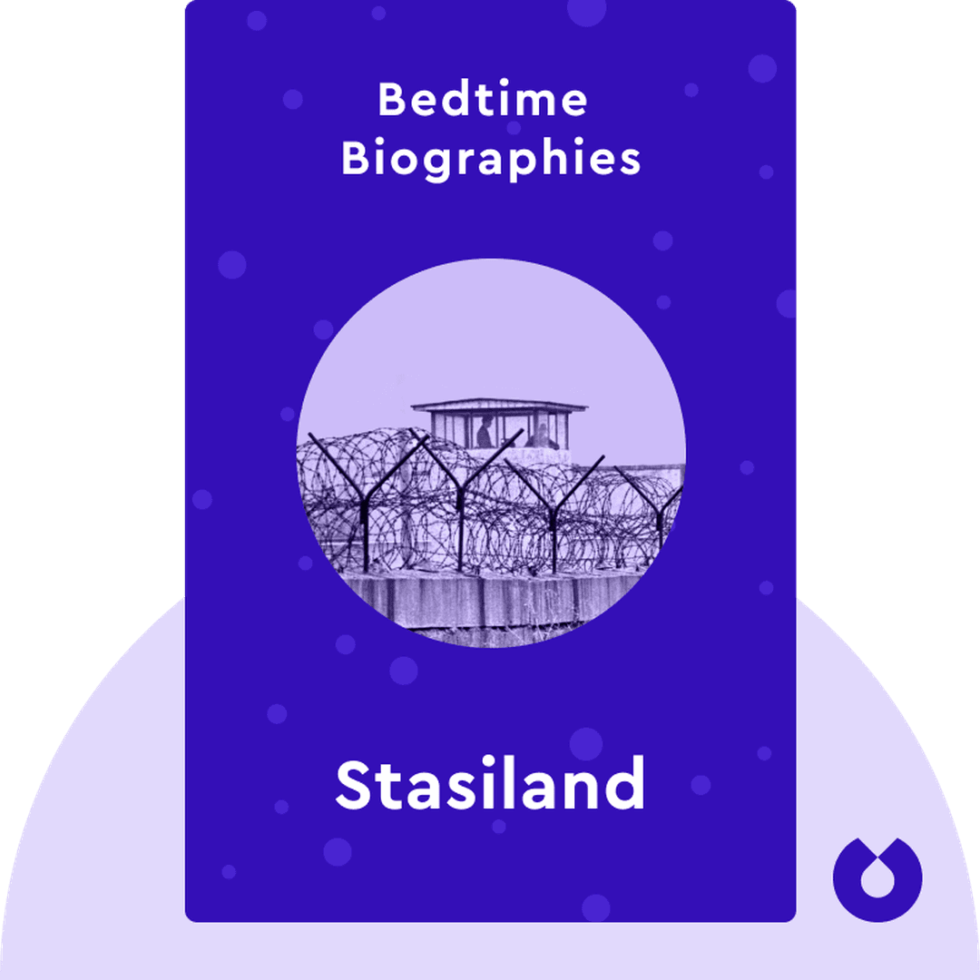 Bedtime Biography: Stasiland cover