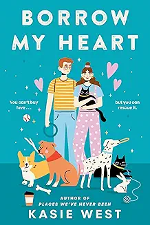 Borrow My Heart audiobook cover - One impulsive lie in a beachside coffee shop throws rule-following Wren into a summer of messy truth, a dog who won’t play nice, and a boy whose hugs feel like home. It’s funny, tender, and a little chaotic—just like first love.