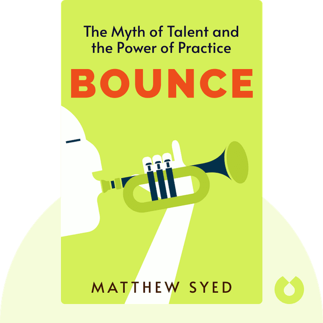 Bounce audiobook cover - The Myth of Talent and the Power of Practice