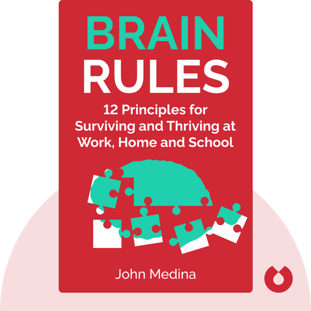 Brain Rules audiobook cover - 12 Principles for Surviving and Thriving at Work, Home and School