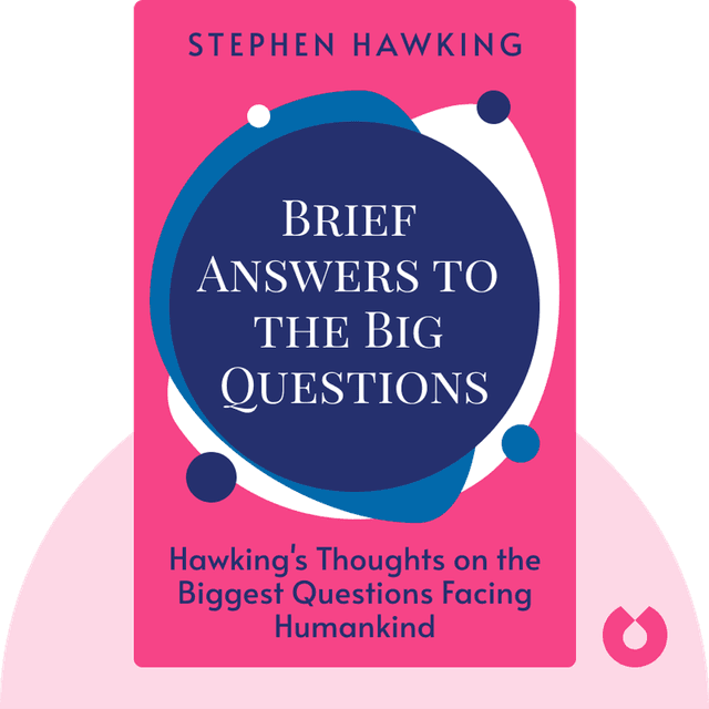 Brief Answers to the Big Questions audiobook cover - Hawking's final thoughts on the biggest questions facing humankind