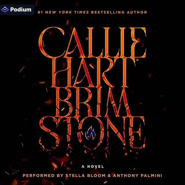Brimstone Fae and Alchemy 2 — (Callie Hart) — "Brimstone" audiobook cover - A newly crowned half-vampire queen tries to end a war without spilling more blood—until infected undead, stolen oaths, and a gate to hell force her and her shadow-born mate to gamble everything, including their true names, for a cure called brimstone.