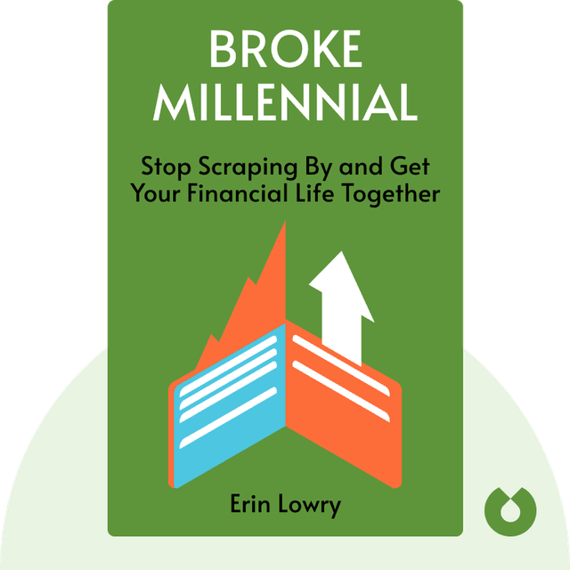 Broke Millennial audiobook cover - Stop Scraping By and Get Your Financial Life Together