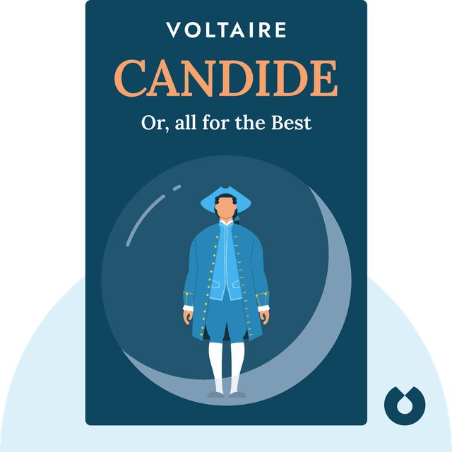 Candide audiobook cover - Or, all for the Best