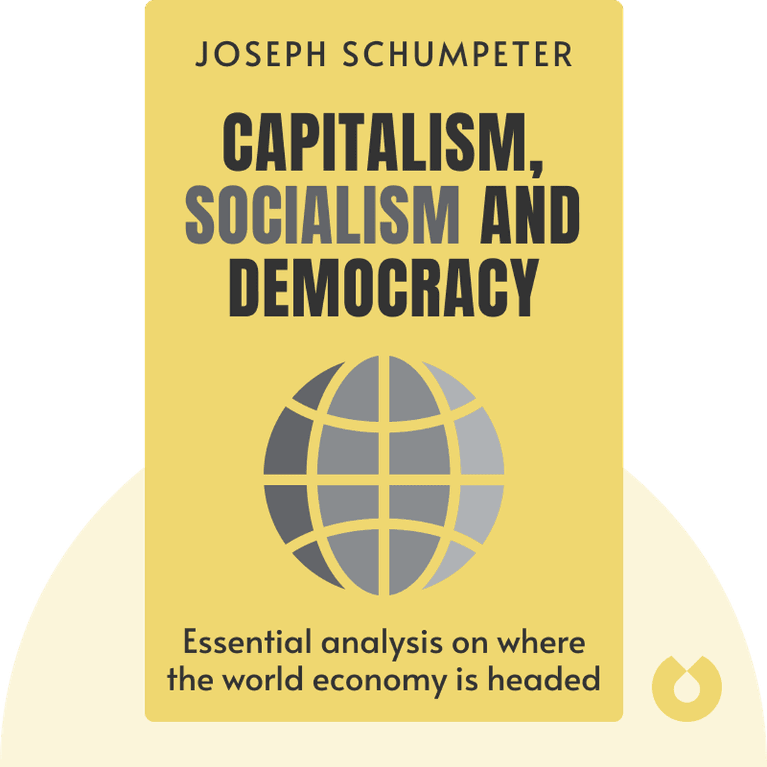 Capitalism, Socialism and Democracy cover