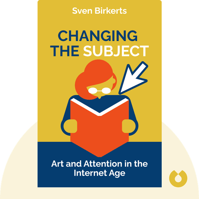 Changing the Subject audiobook cover - Art and Attention in the Internet Age