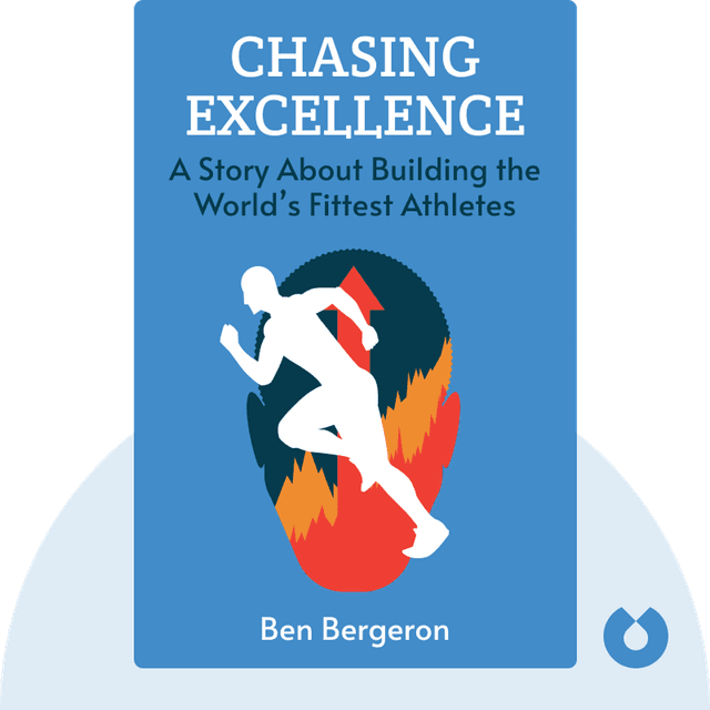 Chasing Excellence audiobook cover - A Story About Building the World’s Fittest Athletes