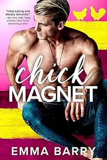 Chick Magnet audiobook cover - A viral chicken expert moves to a small Southern town for a hard reset and collides with a grumpy local vet who hates the chicken trend—and can’t stop thinking about her. Between runaway hens, viral videos, and a town that watches everything, Nic and Will learn to tell the truth, ask for help, and choose each other.