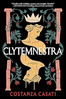 Clytemnestra audiobook cover - She was raised among spears and songs, taught to run, fight, and rule. Before the world called her a monster, Clytemnestra was a sister, a wife, a mother—and a queen. This is the story behind the legend, told with fire, steel, and a human pulse.