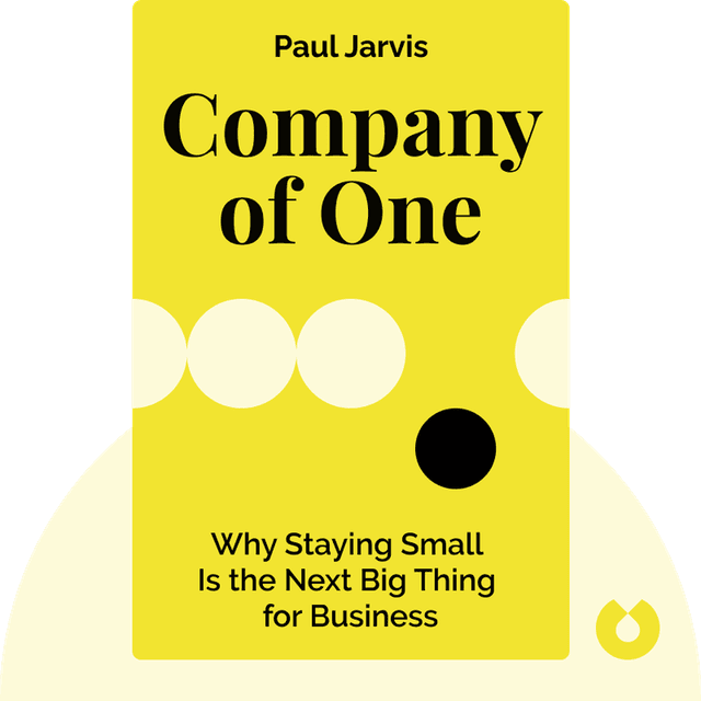 Company of One audiobook cover - Why Staying Small Is the Next Big Thing for Business