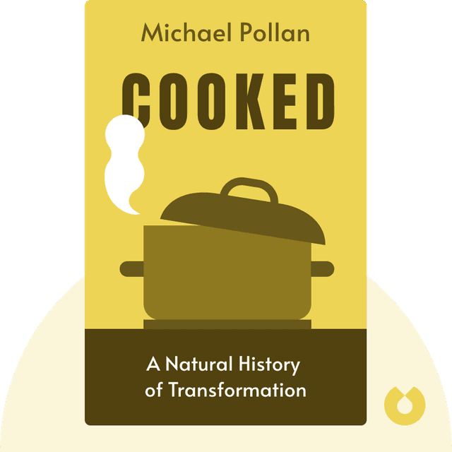 Cooked audiobook cover - A Natural History of Transformation