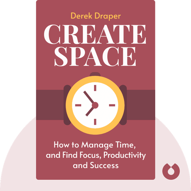 Create Space audiobook cover - How to Manage Time, and Find Focus, Productivity and Success