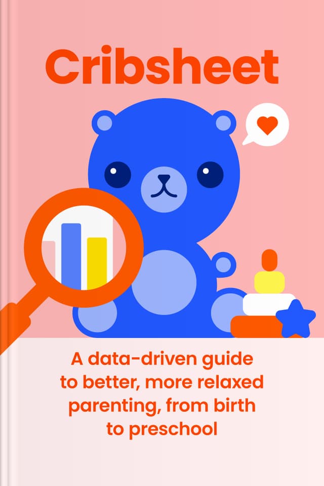 Cribsheet audiobook cover - A calm, evidence-friendly guide for new parents who feel overwhelmed by advice—offering gentle reassurance, practical choices, and permission to do what fits their baby, their body, and their family, without shame or perfectionism.