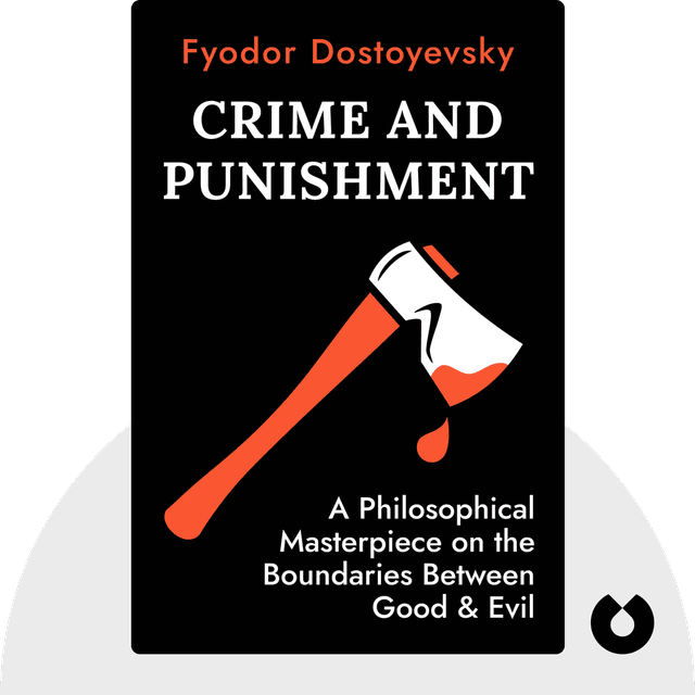 Crime and Punishment audiobook cover - A Philosophical Masterpiece on the Boundaries Between Good and Evil