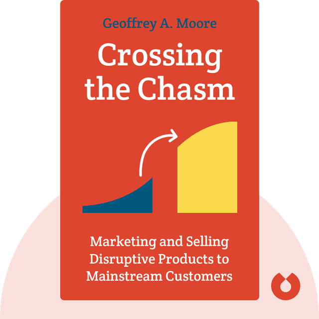 Crossing the Chasm audiobook cover - Marketing and Selling Disruptive Products to Mainstream Customers