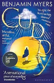 Cuddy audiobook cover - A saint’s corpse is carried across centuries, and with it the heartbeat of a place. From wind-scoured islands to a tower wrapped in winter light, Cuddy is the story of how faith, craft, and ordinary love raise a cathedral and hold a people together.